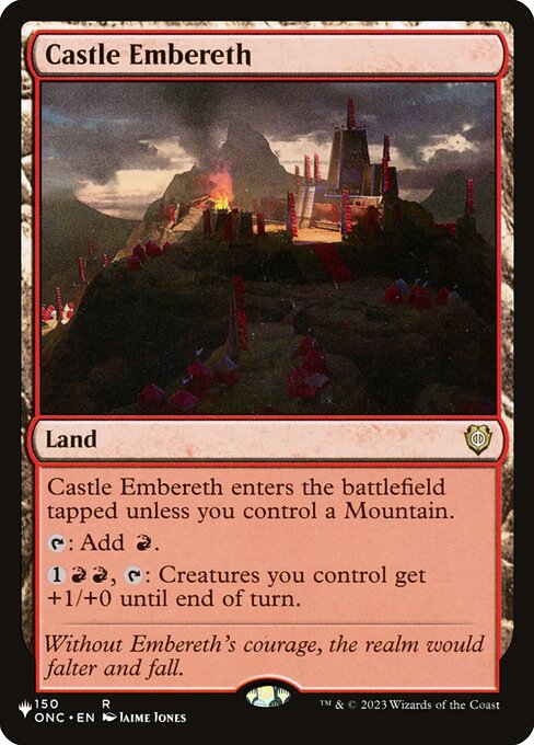 Castle Embereth from The List
