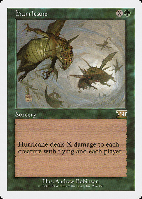 Hurricane from Classic Sixth Edition