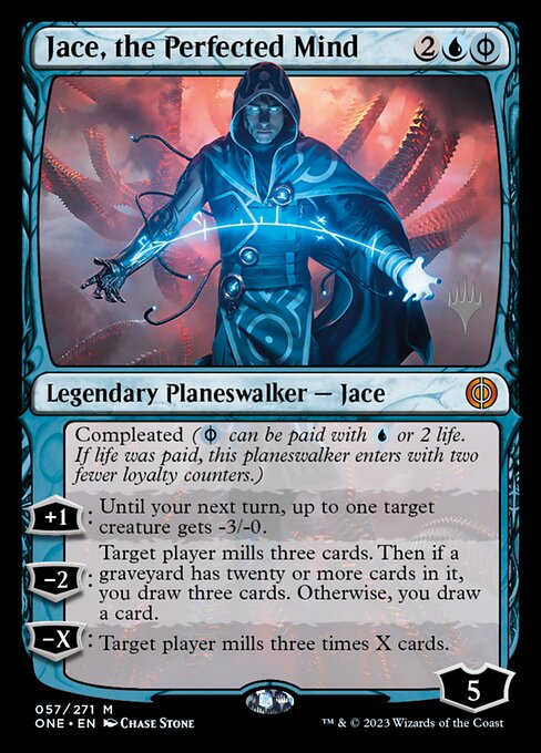 Jace, the Perfected Mind from Phyrexia: All Will Be One Promos