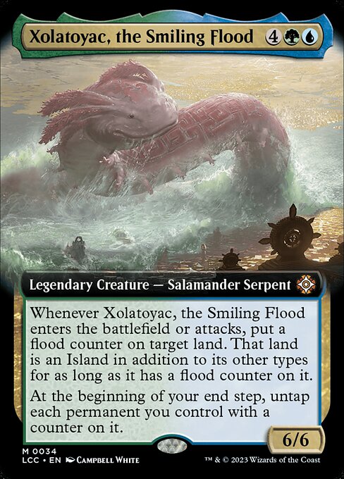 Xolatoyac, the Smiling Flood from The Lost Caverns of Ixalan Commander