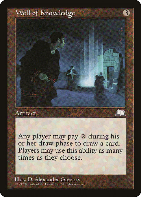 Well of Knowledge highlighted card art