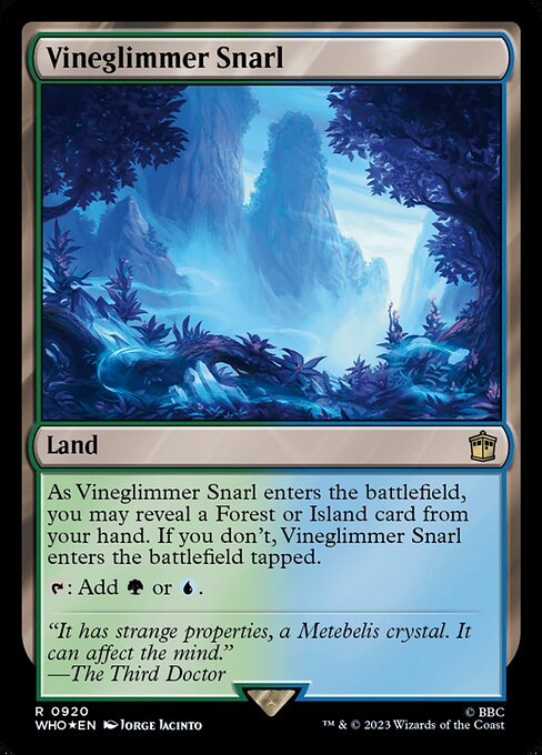 Vineglimmer Snarl from Doctor Who