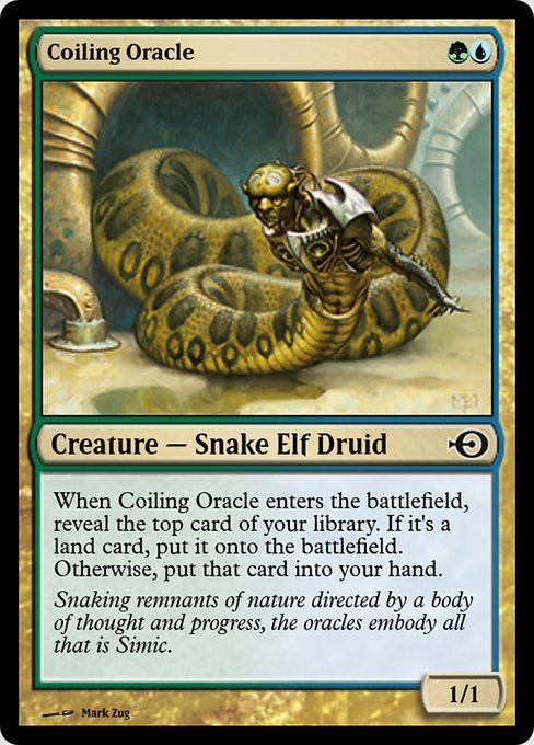 Coiling Oracle from Magic Online Promos
