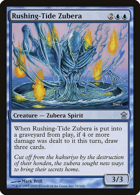 Rushing-Tide Zubera highlighted card art