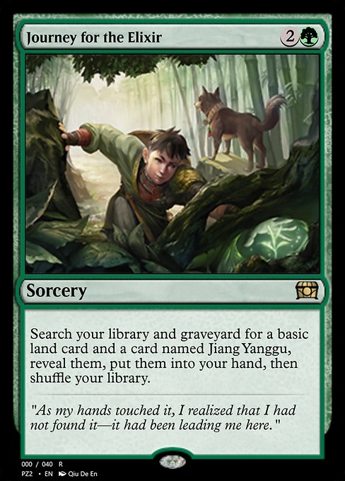 Journey for the Elixir highlighted card art