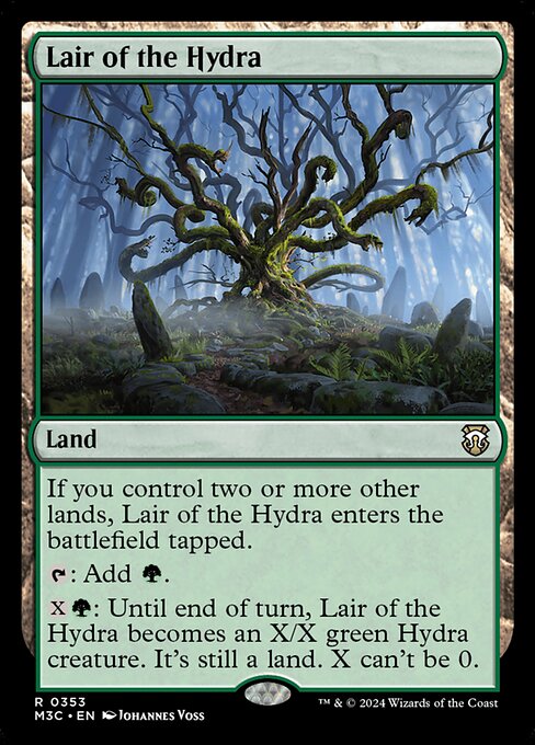 Lair of the Hydra highlighted card art