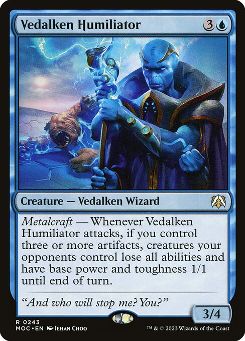 Vedalken Humiliator highlighted card art