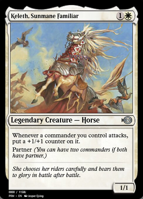 Keleth, Sunmane Familiar from Magic Online Promos