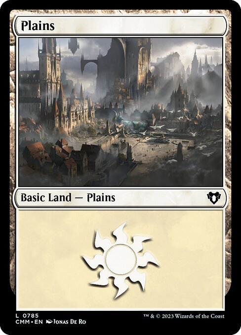 Plains from Commander Masters