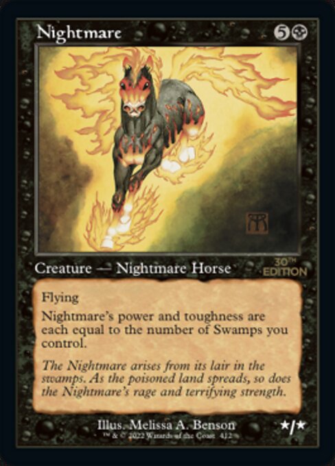 Nightmare highlighted card art