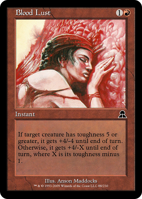 Blood Lust highlighted card art