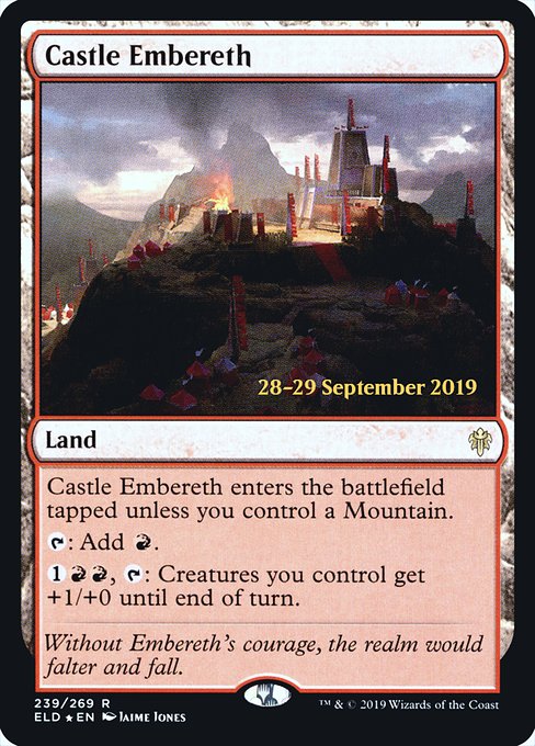Castle Embereth from Throne of Eldraine Promos