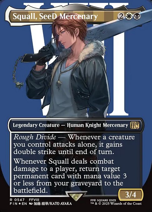 Squall, SeeD Mercenary from Final Fantasy