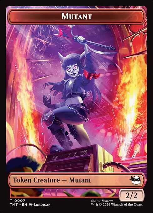 Mutant from Teenage Mutant Ninja Turtles Tokens