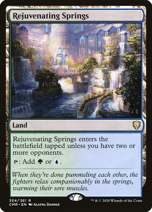 Rejuvenating Springs from Commander Legends