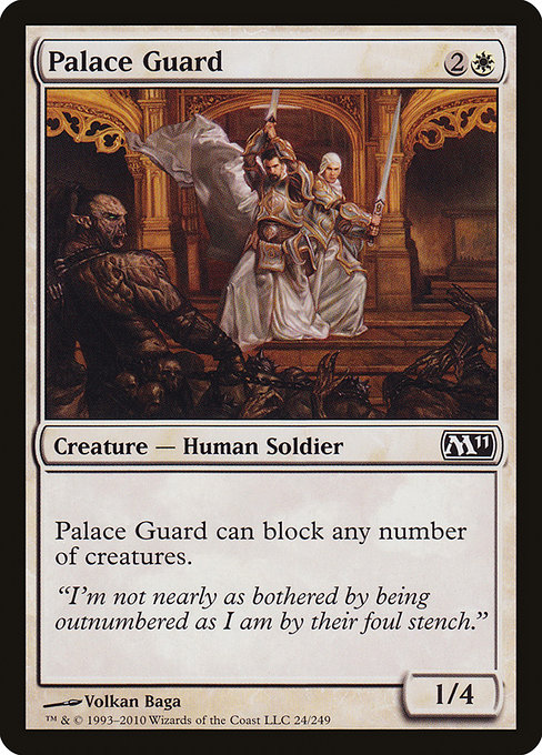 Palace Guard highlighted card art