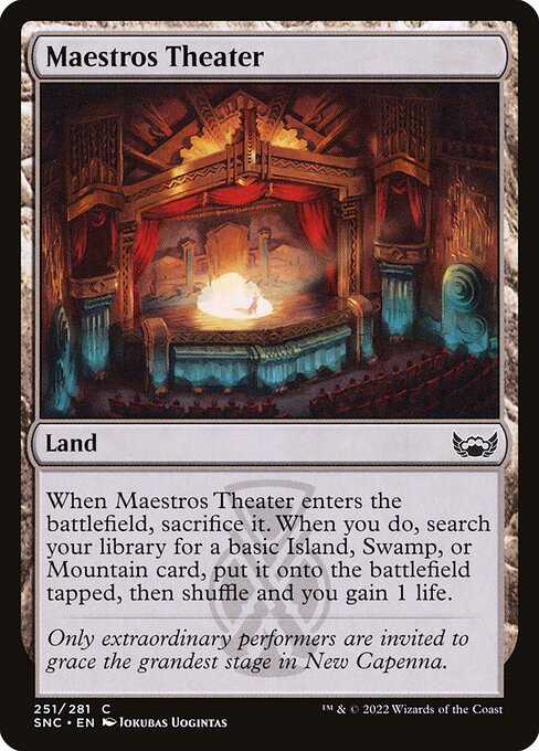 Maestros Theater from Streets of New Capenna