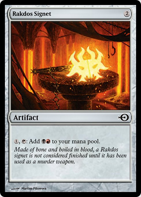 Rakdos Signet from Magic Online Promos