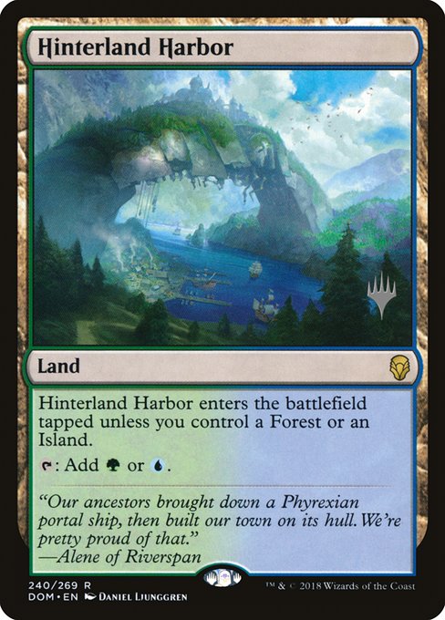 Hinterland Harbor from Dominaria Promos