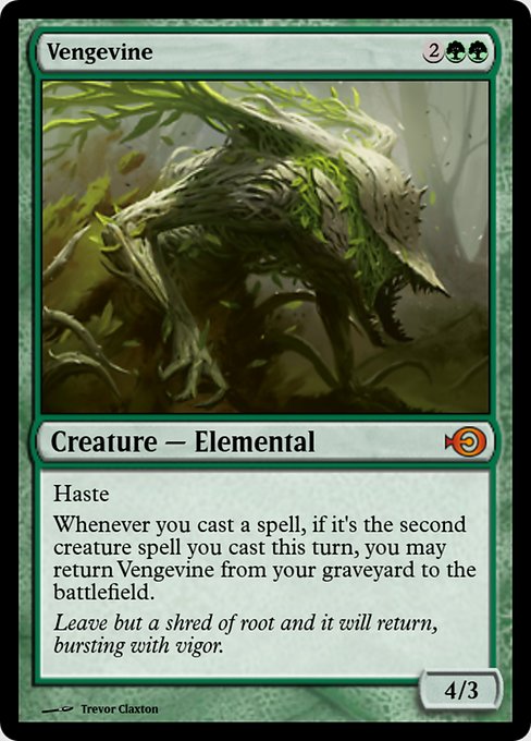 Vengevine from Magic Online Promos