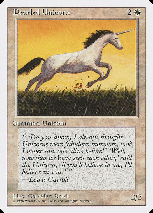 Pearled Unicorn from Introductory Two-Player Set