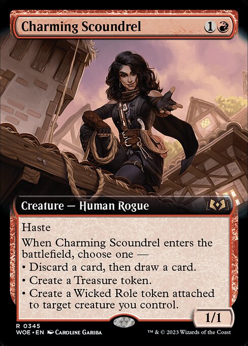 Charming Scoundrel from Wilds of Eldraine