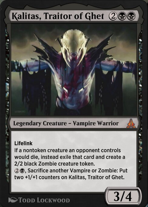 Kalitas, Traitor of Ghet from Explorer Anthology 1