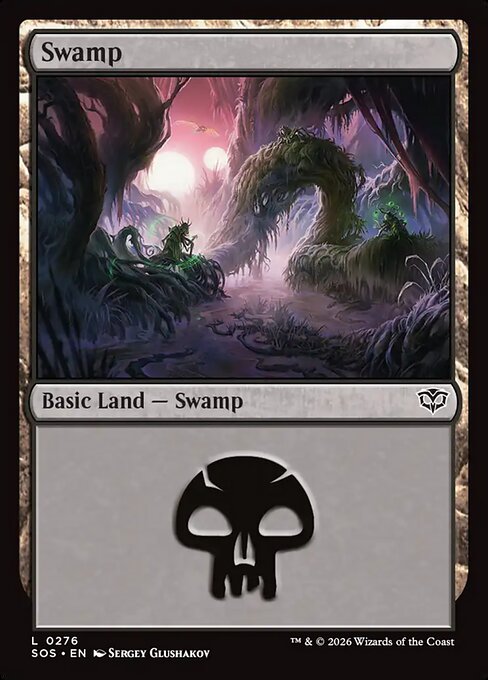 Swamp from Secrets of Strixhaven