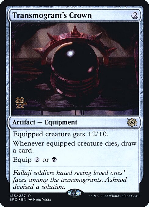 Transmogrant's Crown from The Brothers' War Promos