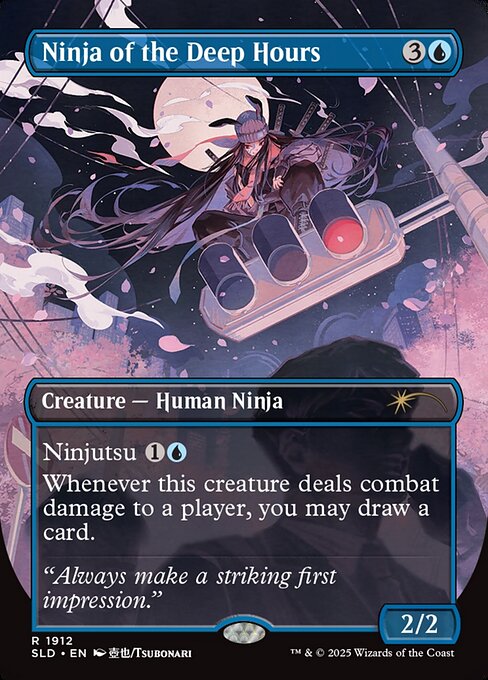 Ninja of the Deep Hours highlighted card art