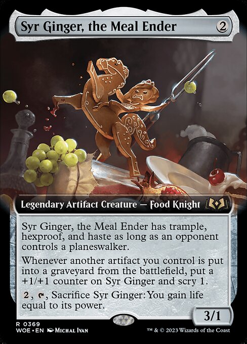 Syr Ginger, the Meal Ender highlighted card art