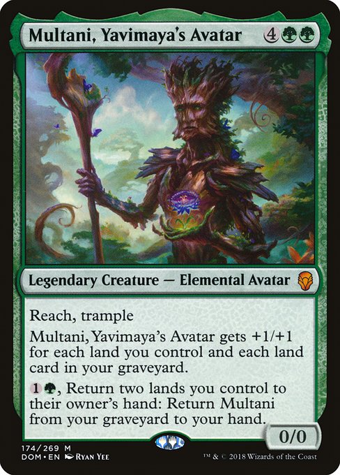 Multani, Yavimaya's Avatar from Dominaria