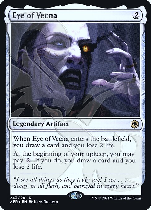 Eye of Vecna from Adventures in the Forgotten Realms Promos