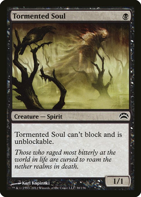Tormented Soul from Planechase 2012