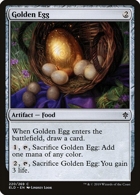 Golden Egg highlighted card art