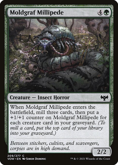 Moldgraf Millipede from Innistrad: Crimson Vow