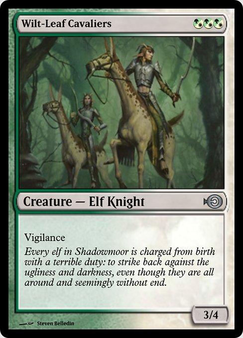 Wilt-Leaf Cavaliers highlighted card art