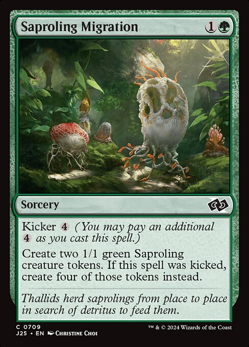 Saproling Migration highlighted card art