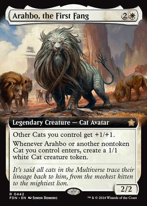 Arahbo, the First Fang from Foundations