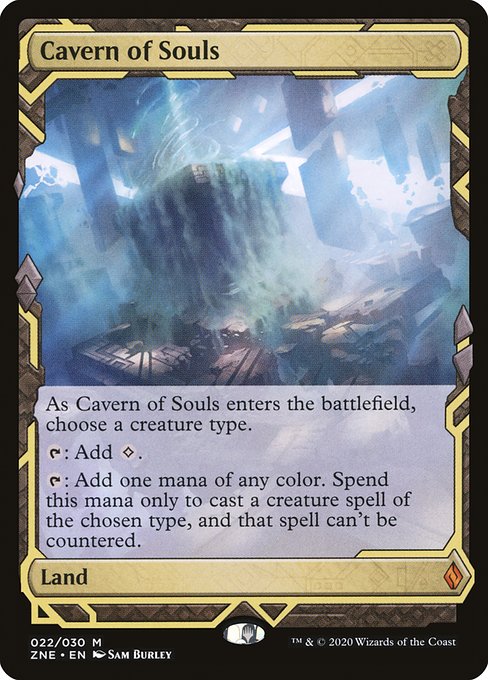 Cavern of Souls from Zendikar Rising Expeditions
