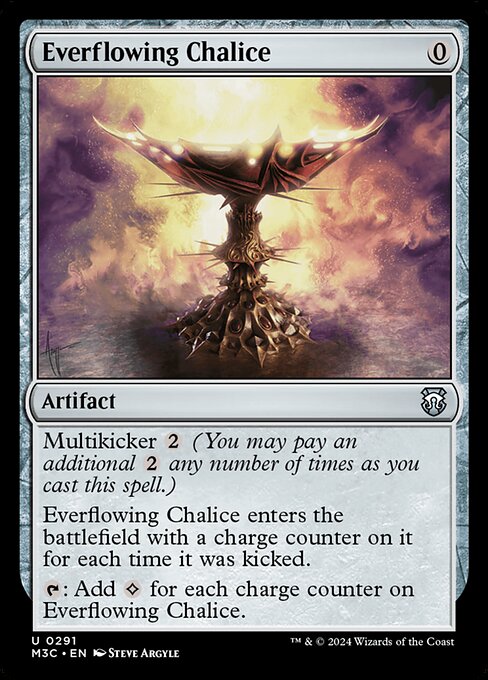 Everflowing Chalice from Modern Horizons 3 Commander