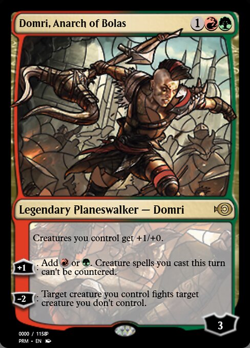 Domri, Anarch of Bolas from Magic Online Promos