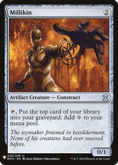 Millikin from The List