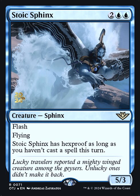 Stoic Sphinx highlighted card art