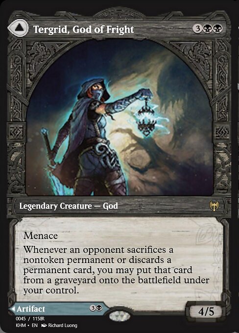 Tergrid, God of Fright // Tergrid's Lantern highlighted card art