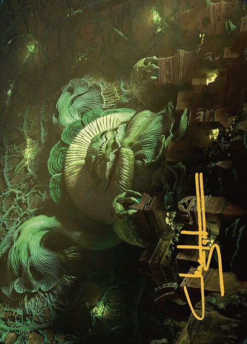 The Mycotyrant // The Mycotyrant from The Lost Caverns of Ixalan Art Series