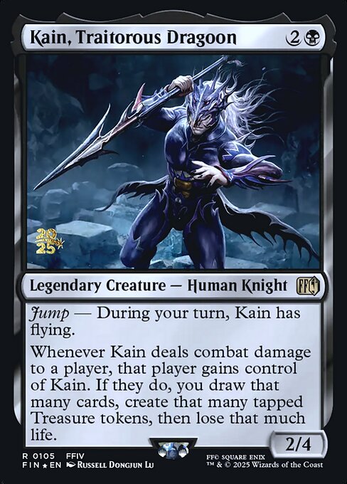 Kain, Traitorous Dragoon from Final Fantasy Promos