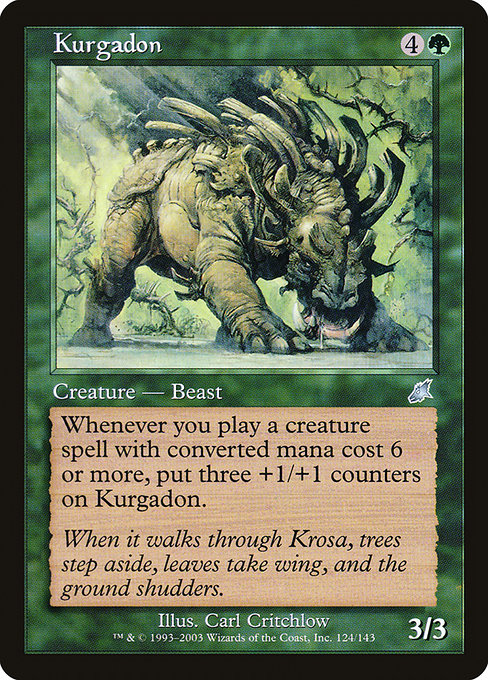 Kurgadon highlighted card art