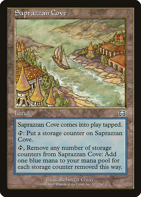 Saprazzan Cove highlighted card art
