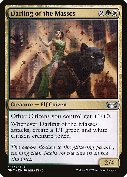 Darling of the Masses highlighted card art